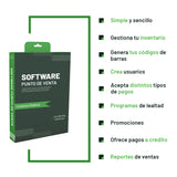 Kit De Punto De Venta Cajón De 4 Billetes 8 Monedas, Impresora De Ticket, Lector De Código De Barras, Point Blue- Incluye 5 Rollos y Software De Regalo.