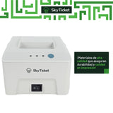 Impresora Térmica De Tickets Punto De Venta 58mm Portátil Blanca Y USB - Incluye 5 Rollos Y Software De Regalo.