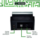 Impresora Térmica De Tickets Punto De Venta 58mm Portátil Y USB - Incluye 5 Rollos Y Software De Regalo.